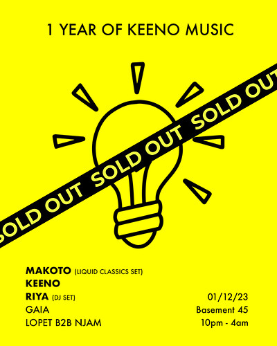 1 Year of Keeno Music at Basement 45