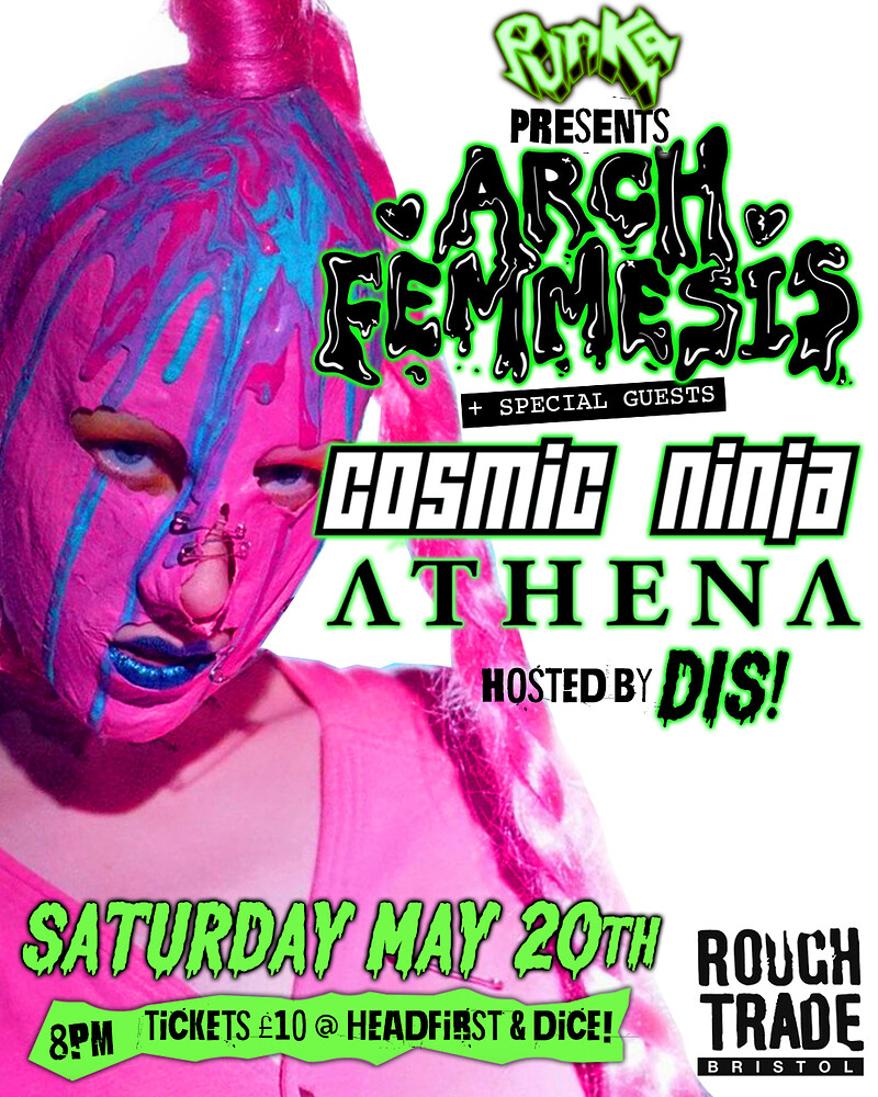 ARCH FEMMESIS // COSMIC NINJA // ATHENA // DIS at Rough Trade Bristol