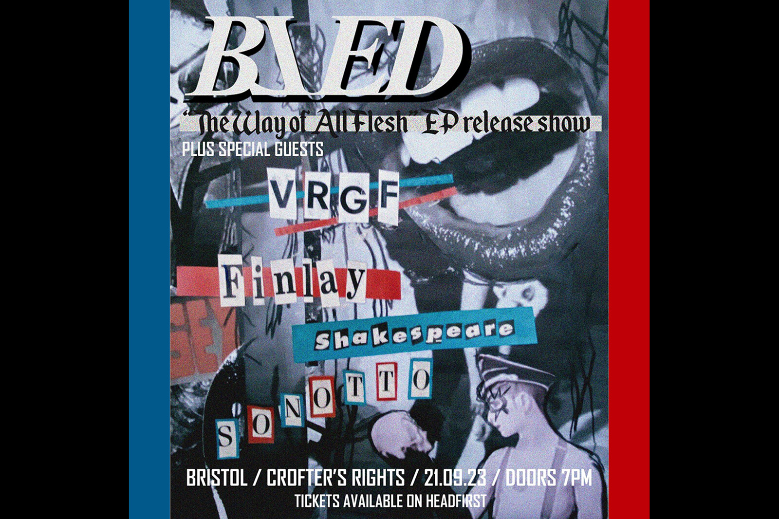 BLED - 'The Way of All Flesh' EP Launch at Crofters Rights