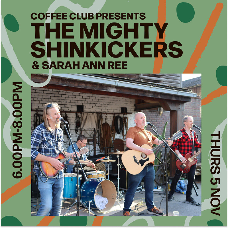 The Mighty Shinkickers & Sarah Ann Ree at The Grain Barge