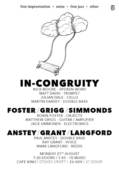 In-congruity • Foster / Grigg / Simmonds • A/G/L at Cafe Kino