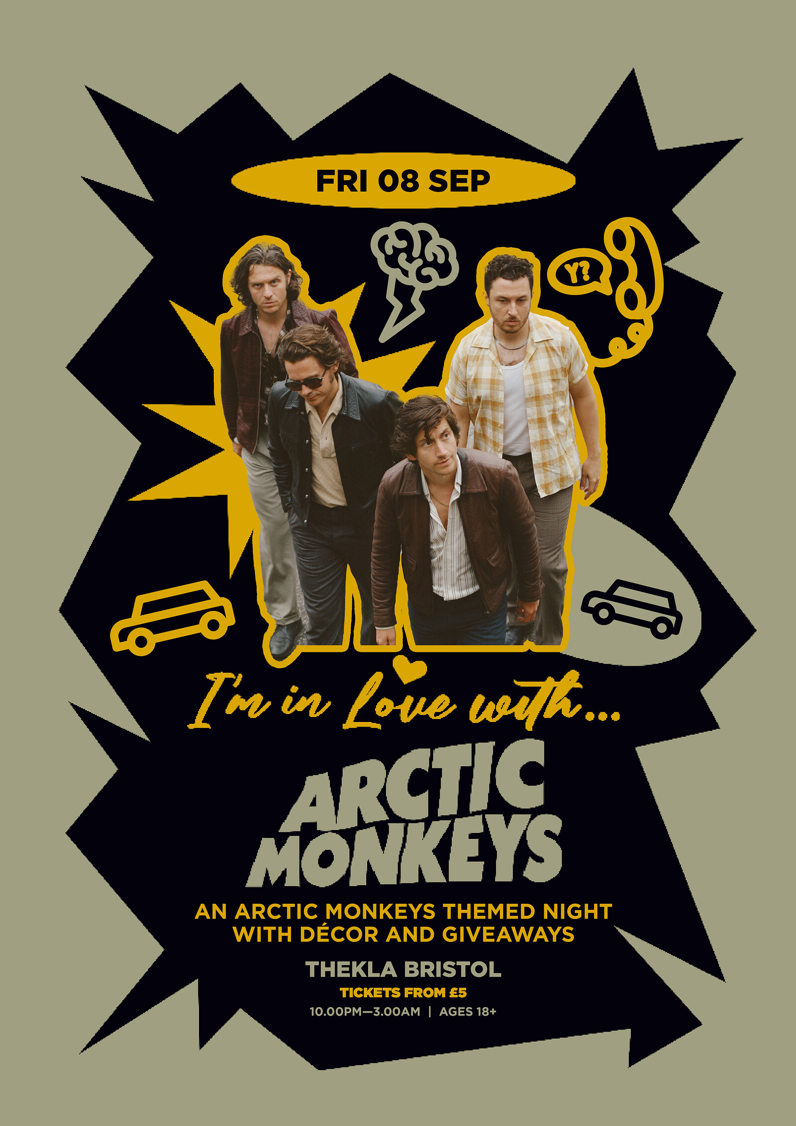 I'm In Love With... Arctic Monkeys at Thekla