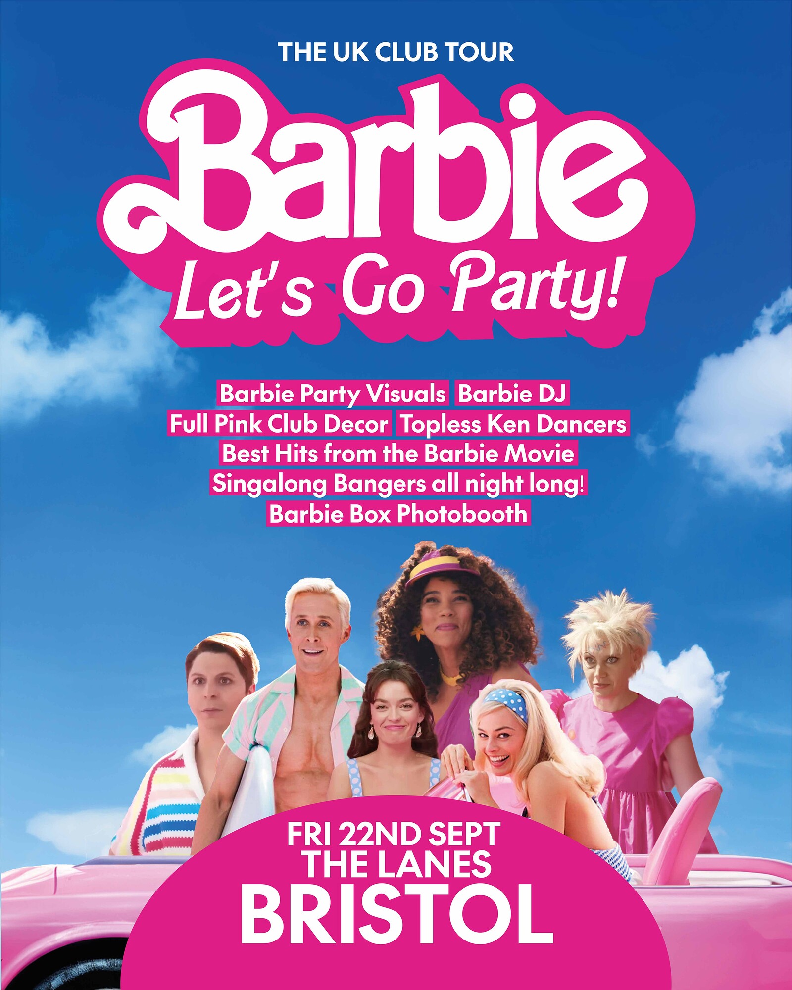 Barbie - Let’s Go Party - UK Club Tour at The Lanes