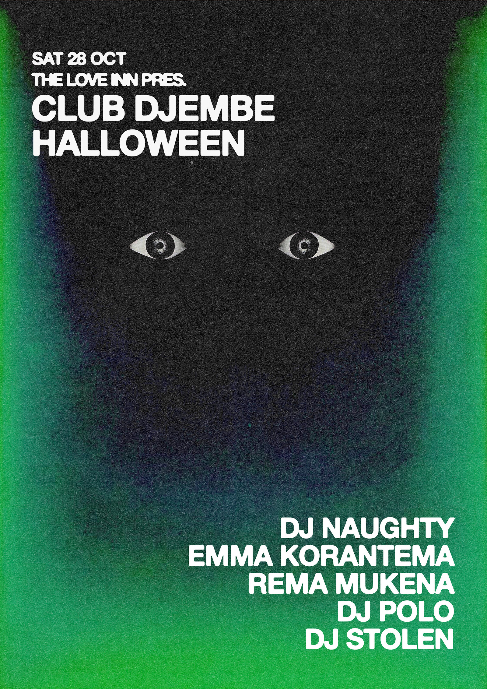 Club Djembe w/ Emma Korantema + DJ Naughty at The Love Inn