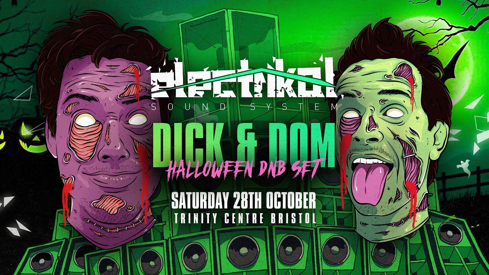Electrikal Sound System - Dick & Dom Halloween DNB at The Trinity Centre