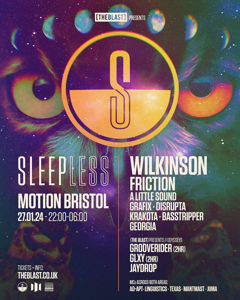 Wilkinson x  presents Sleepless Bristol at Motion