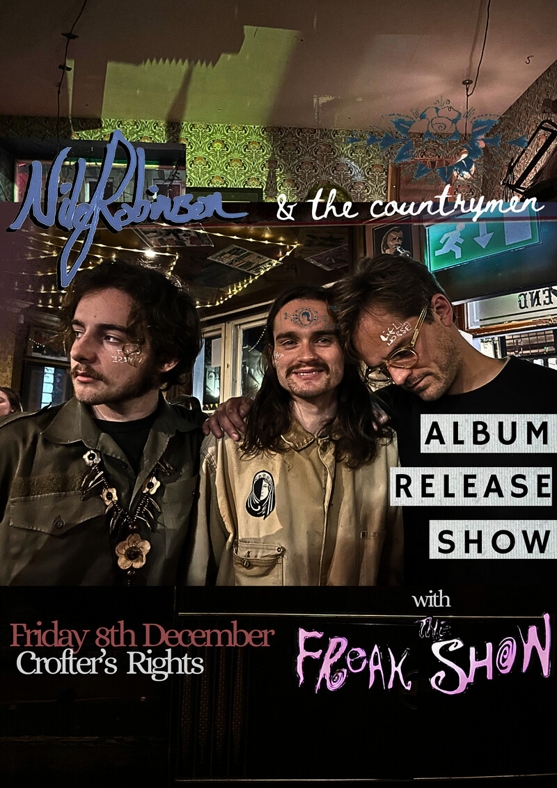 Nile Robinson & The Countrymen  ALBUM RELEASE SHOW at Crofters Rights