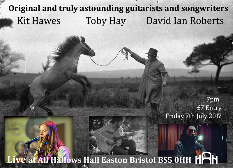 Kit Hawes  Toby Hay David Ian Roberts & support at All Hallows Hall