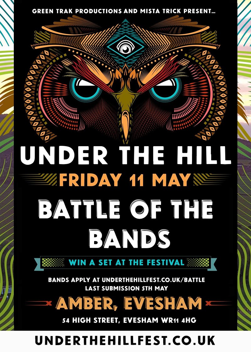 Under The Hill - Battle of the Bands at Amber bar, Evesham, 54 High Street, WR11 4HG Evesham