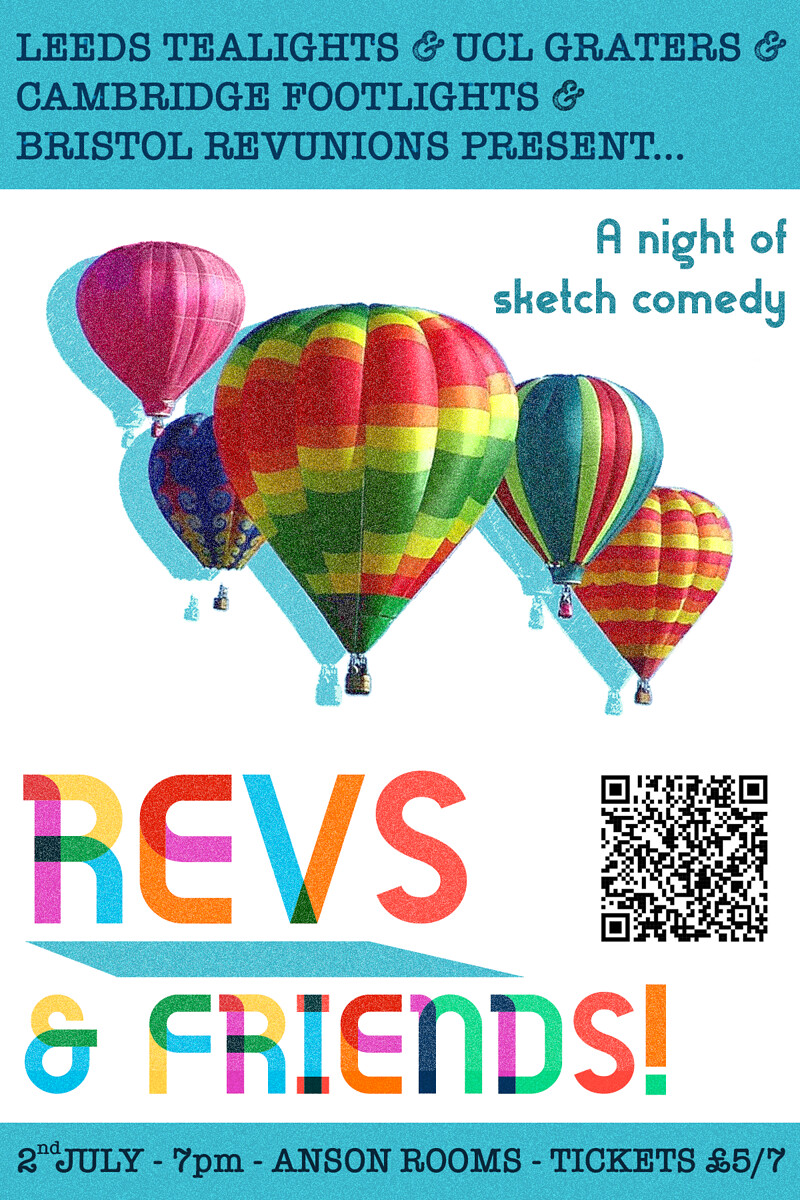 Revs and Friends - Comedy with the Footlights at Anson Rooms