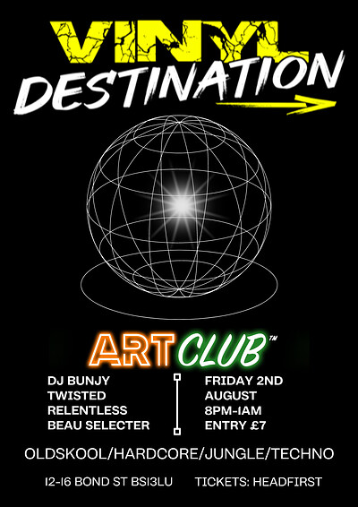Vinyl Destination - at Art Club