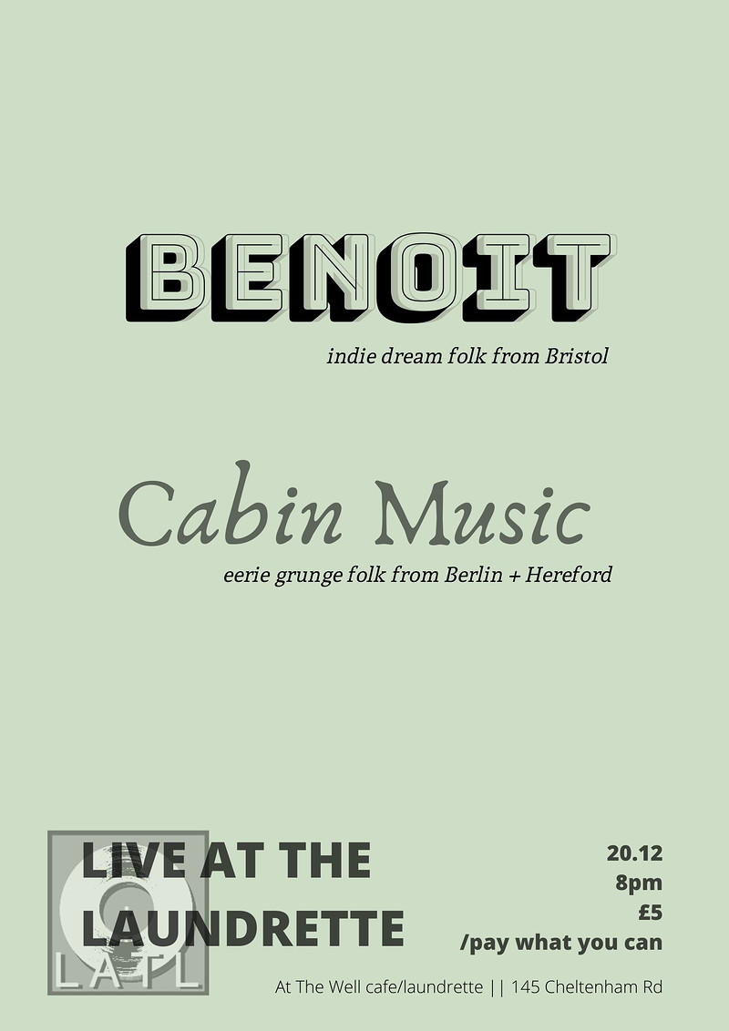 Benoît + Cabin Music at the Laundrette at At The Well