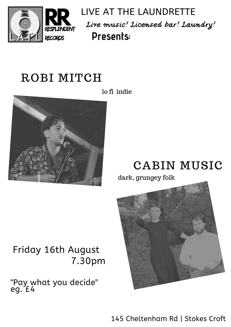 Robi Mitch + Cabin Music POSTPONED at At The Well