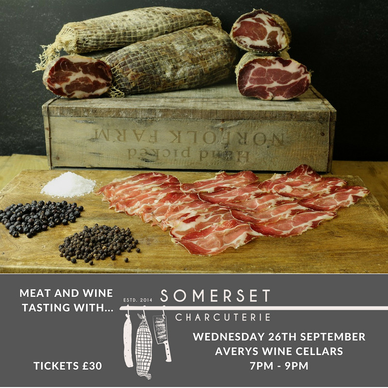 Meat and Wine with Somerset Charcuterie at Averys Wine Cellars