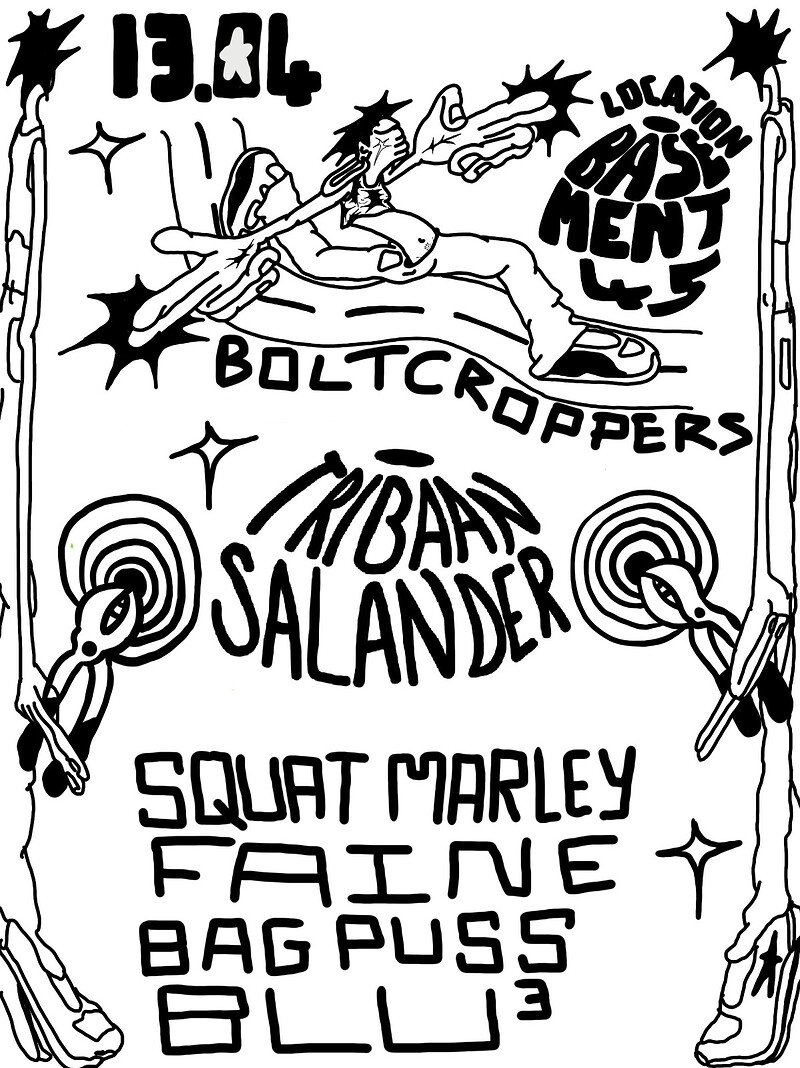 Boltcropper Collective - DIRTY CHRONIC / SALANDER at Basement 45
