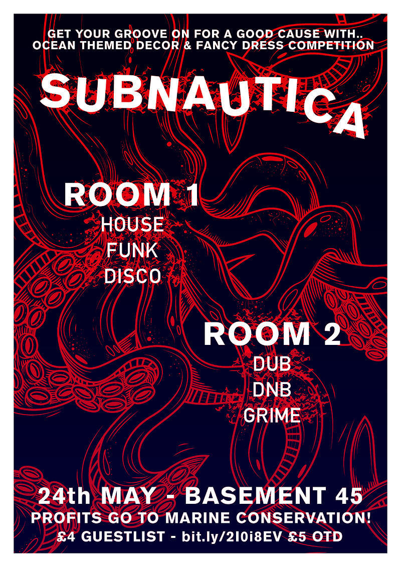 Canapé Presents: Subnautica - £4 Guestlist at Basement 45