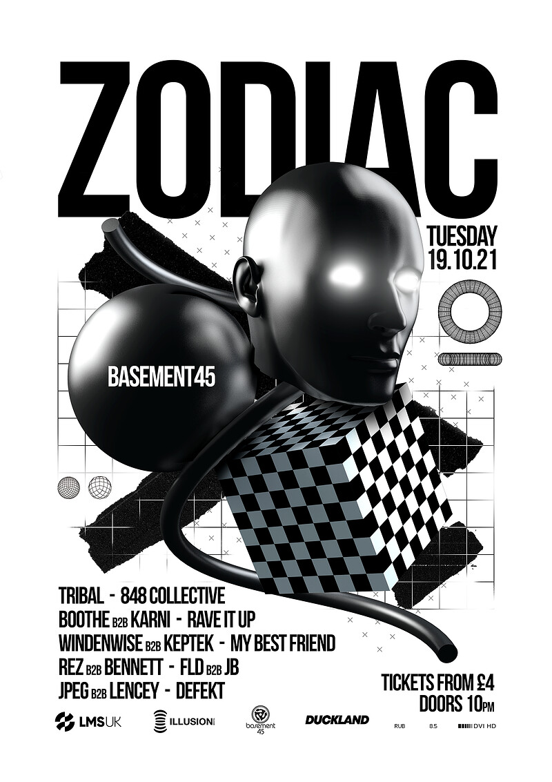 Illusion Bristol presents: Zodiac // DnB All night at Basement 45