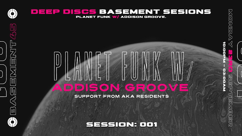 SOLD OUT - Deep Discs Basement Sessions 001. at Basement 45