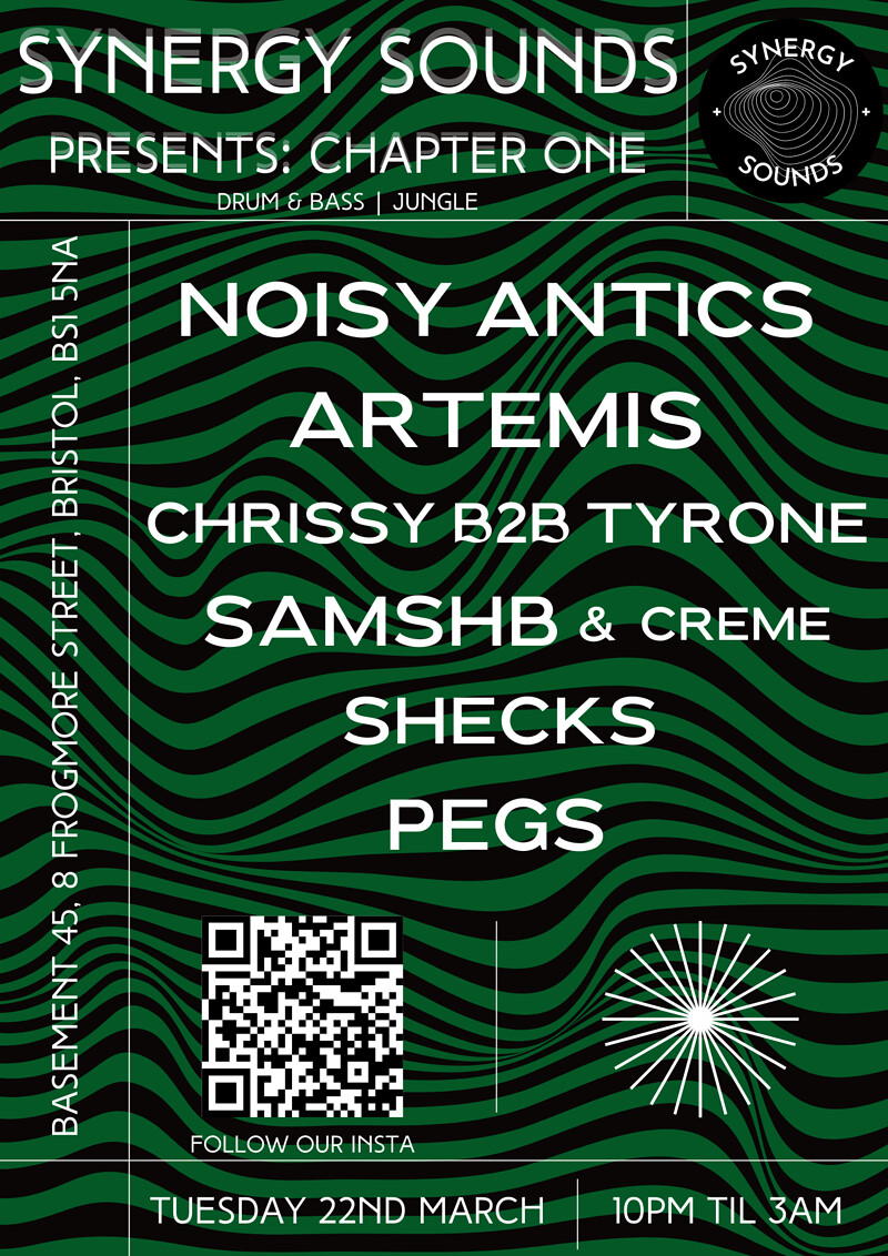 Synergy Sounds presents: Chapter One at Basement 45