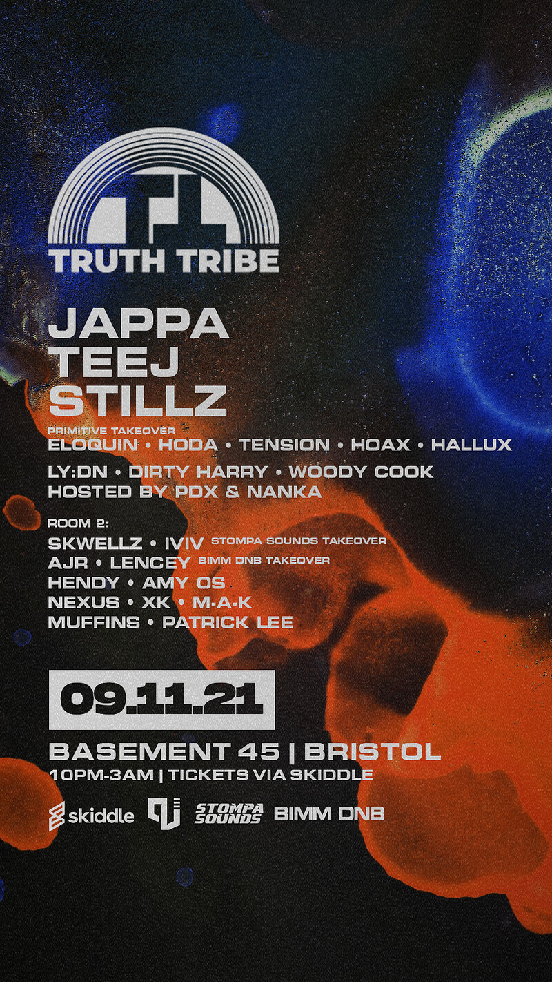 Truth Tribe present: Jappa, Teej, Stillz + More at Basement 45