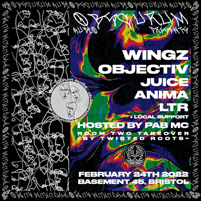 Wingz & Objectiv - Obscurum Audio Presents at Basement 45 in Bristol
