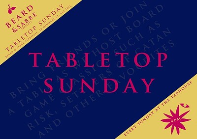 Taphouse Tabletop Sunday at Beard and Sabre in Bristol