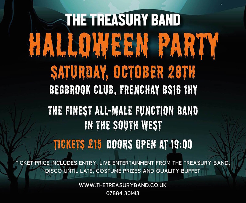The Treasury Band's Halloween Party at Begbrook Social Club
