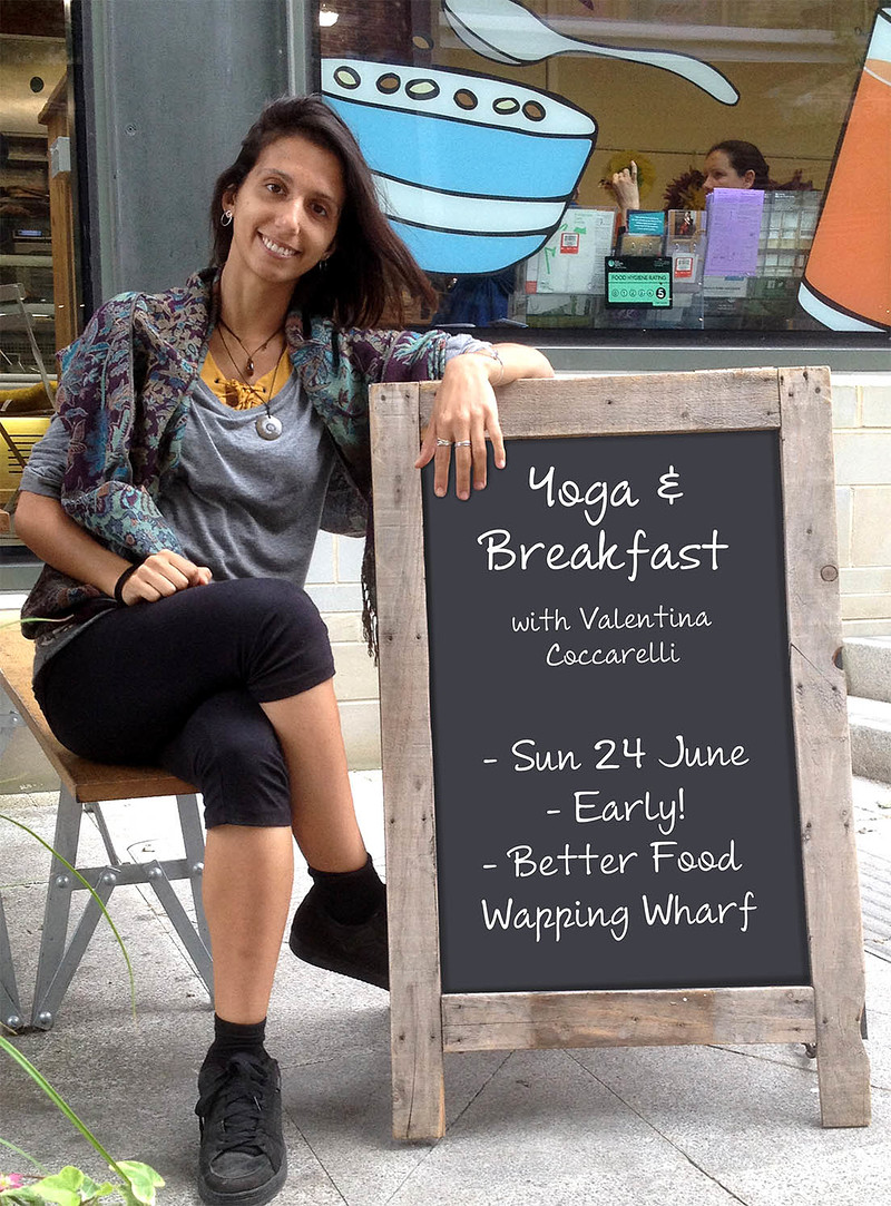 Better Food Yoga Breakfast at Better Food, Wapping Wharf