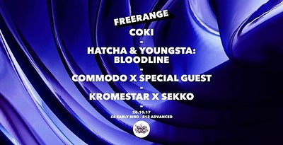 Freerange: Coki, Hatcha x Youngsta and more at Blue Mountain