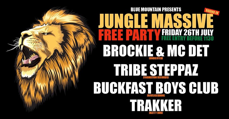 Jungle Massive Free Party: Blue Mountain at Blue Mountain