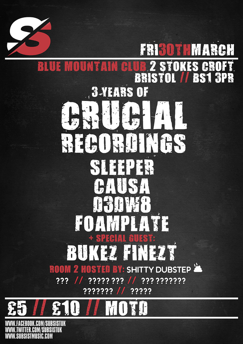 Subsist Presents: 3 Years of Crucial Recordings at Blue Mountain