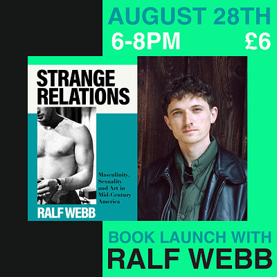 Strange Relations with Ralf Webb at Bookhaus