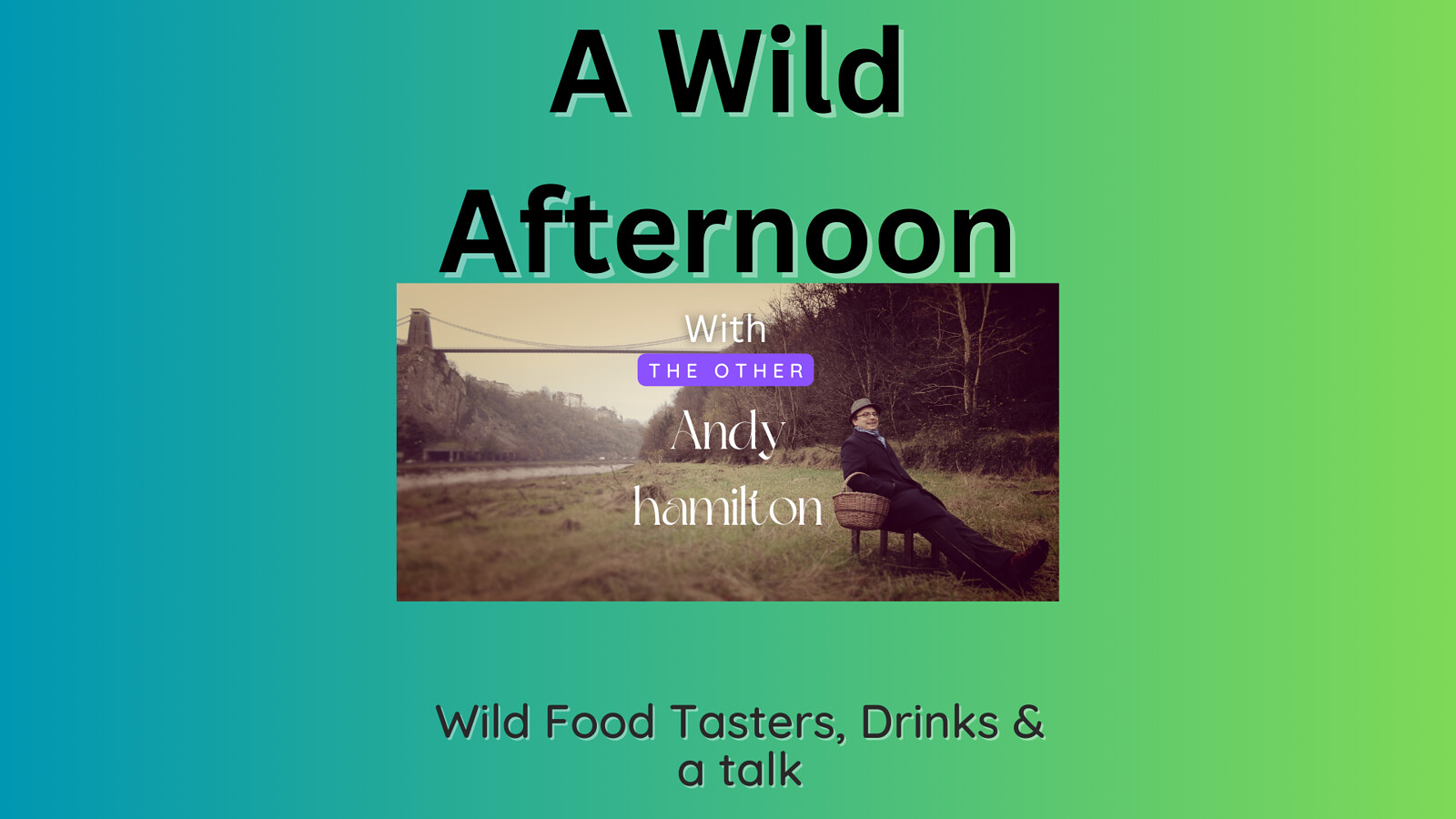 A Wild Afternoon - Tasters, Cocktails & Talk at Bricks, St Anne's House, BS4