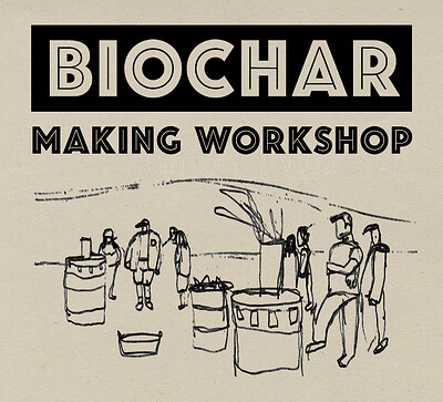 Biochar Workshop with Bristol Living Soil at Bridge Farm