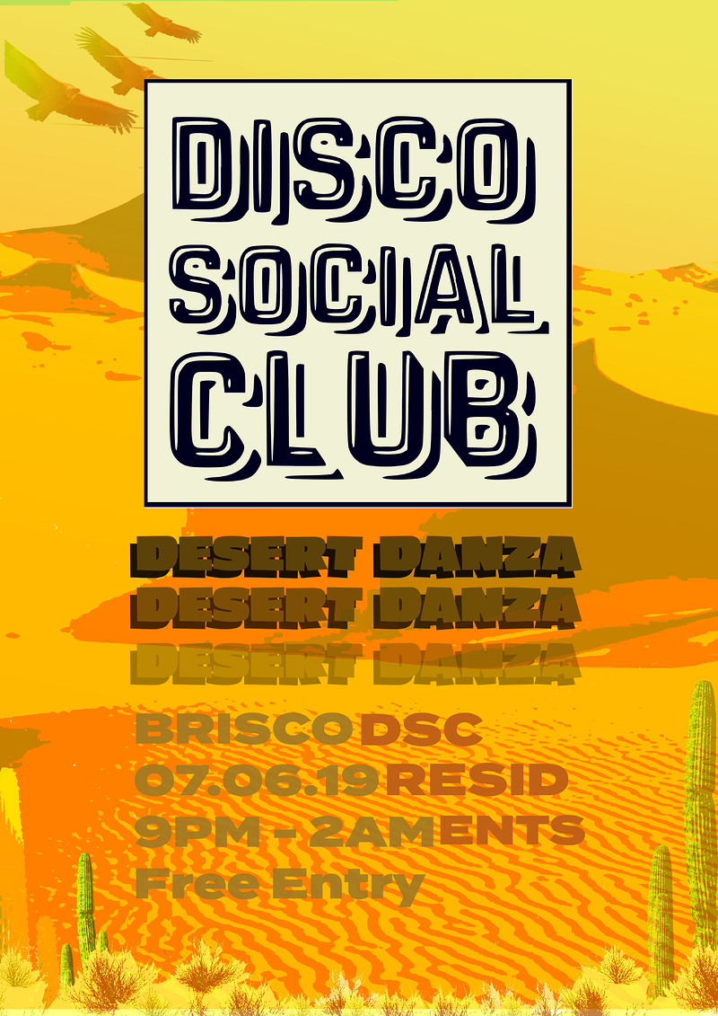 Disco Social Club: Desert Danza at BRISCO