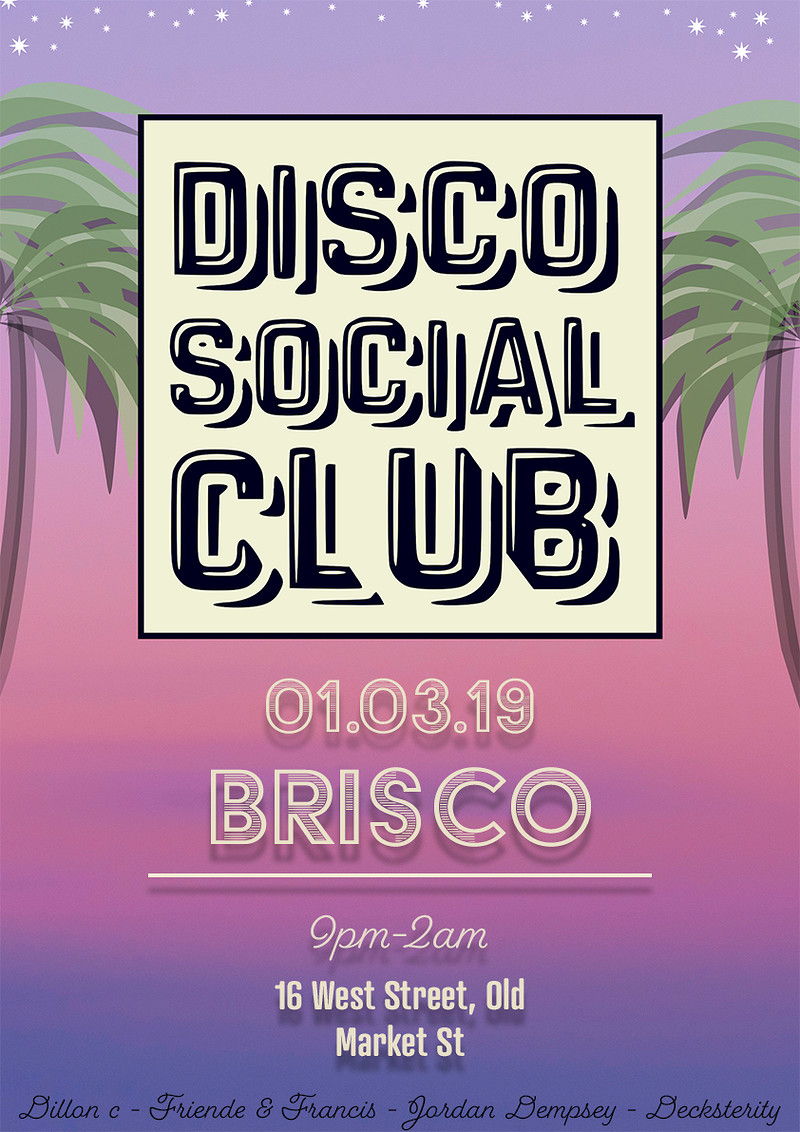 DISCO SOCIAL CLUB III at BRISCO