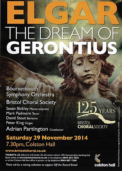 The Dream Of Gerontius at Colston Hall