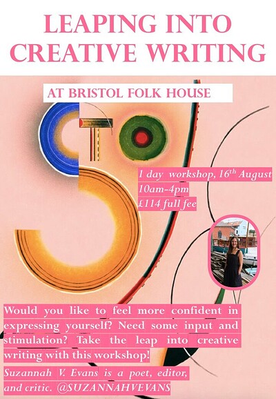 Leaping into Creative Writing at Bristol Folk House