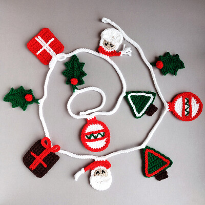 Make a Christmas Themed Bunting with Crochet at Bristol Folk House