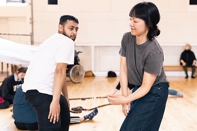 Workshop with Annie Pui Ling Lok at Bristol Old Vic