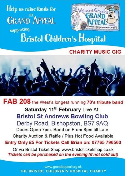 Charity Music Gig at Bristol St Andrews Bowling Club