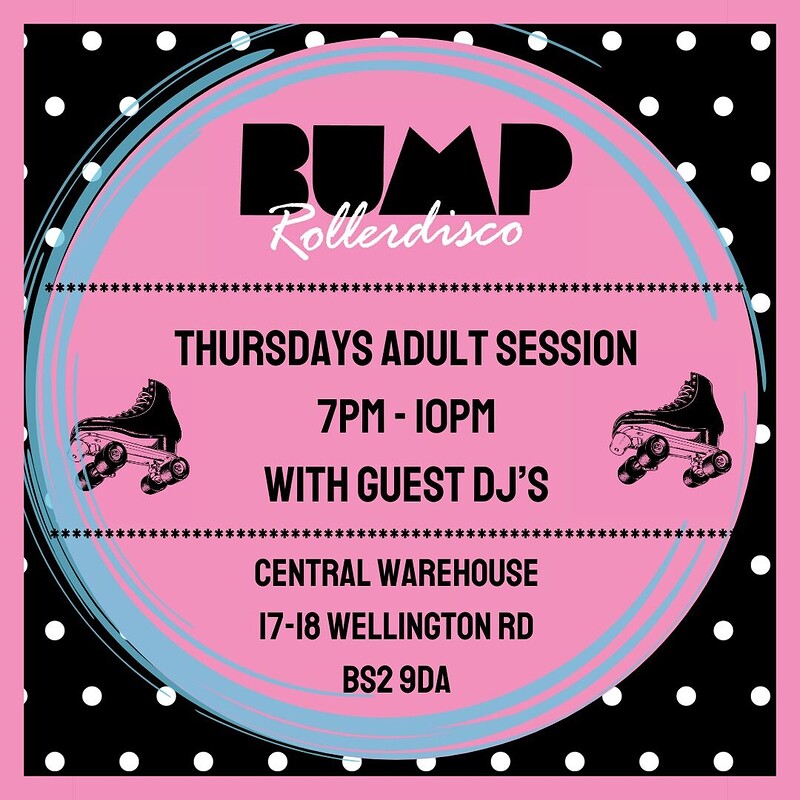 BUMP Rollerdisco Adult Thursday session 7pm - 10pm at BUMP Rollerdisco