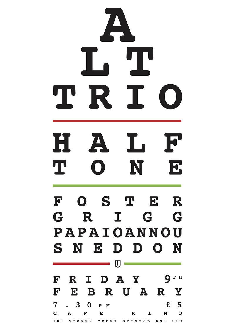 ALT Trio Halftone Foster/Grigg/Papaioannou/Sneddon at Cafe Kino