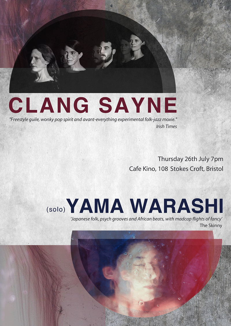 Clang Sayne & Yama Warashi at Cafe Kino
