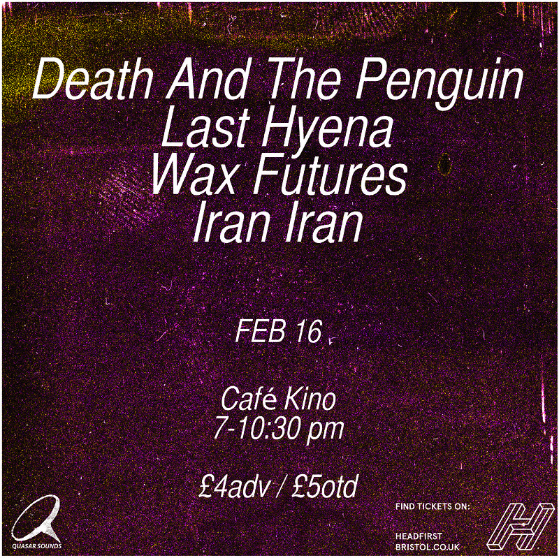 Death and the Penguin at Cafe Kino