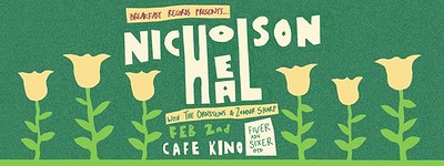 Nicholson Heal: Single Launch at Cafe Kino in Bristol