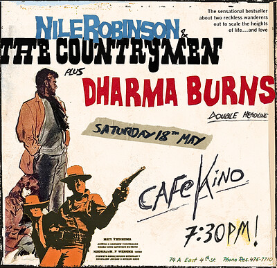 Nile Robinson & The Countrymen / Dharma Burns at Cafe Kino