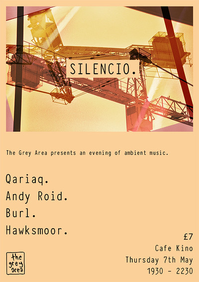 Silencio. An evening of ambient music at Cafe Kino
