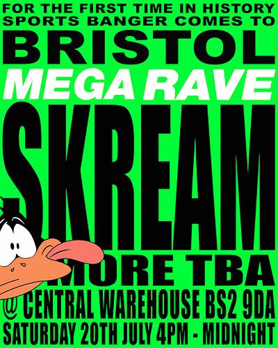 Sports Banger Mega Rave: Bristol at Central Warehouse