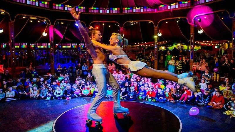 Family Cabaret & Disco at Christmas Spiegeltent